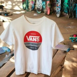 FREE White  Vans t shirt